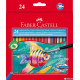 Набор карандашей акварельных Faber-Castell 24 цв